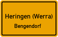 Straßen in Heringen (Werra) Bengendorf