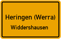Werrastraße in Heringen (Werra)Widdershausen