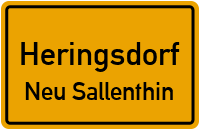 Benzer Chaussee in HeringsdorfNeu Sallenthin