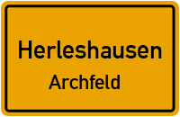 Friedrichstraße in HerleshausenArchfeld