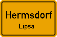 Lindenstraße in HermsdorfLipsa