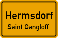 Straßen in Hermsdorf Saint Gangloff