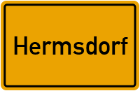 City Sign Hermsdorf
