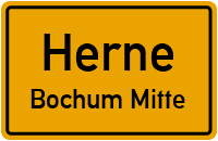Vödestraße in HerneBochum Mitte