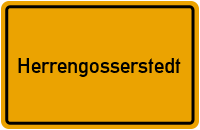 City Sign Herrengosserstedt