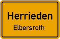 Wiesethstraße in HerriedenElbersroth