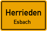 Esbach in 91567 Herrieden (Esbach)