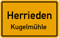 Straßenverzeichnis Herrieden Kugelmühle