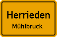 Dombühler Straße in 91567 Herrieden (Mühlbruck)