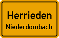 Straßenverzeichnis Herrieden Niederdombach