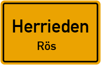 Straßenverzeichnis Herrieden Rös