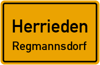 Straßenverzeichnis Herrieden Regmannsdorf