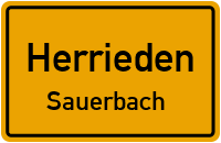 Straßenverzeichnis Herrieden Sauerbach