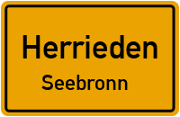 Straßenverzeichnis Herrieden Seebronn