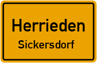 Straßenverzeichnis Herrieden Sickersdorf