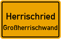 Schellenbergstraße in HerrischriedGroßherrischwand