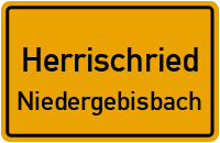 Herrischrieder Straße in HerrischriedNiedergebisbach