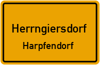 Straßenverzeichnis Herrngiersdorf Harpfendorf