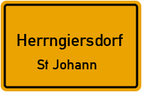 Straßenverzeichnis Herrngiersdorf St Johann
