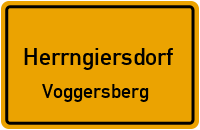 Straßenverzeichnis Herrngiersdorf Voggersberg