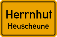 Heuscheuner Weg in HerrnhutHeuscheune