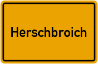 Branchenbuch von Herschbroich auf onlinestreet.de