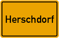 City Sign Herschdorf