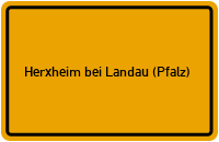 Offenbacher Straße in 76863 Herxheim bei Landau (Pfalz)