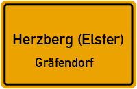 Gräfendorfer Straße in Herzberg (Elster)Gräfendorf