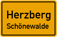 Kirchstraße in HerzbergSchönewalde