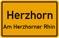 Obendeich in HerzhornAm Herzhorner Rhin