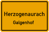 Wydhösselstraße in HerzogenaurachGalgenhof