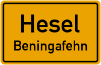 Kiefelder Straße in HeselBeningafehn