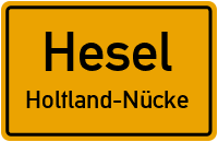 Birkenstraße in HeselHoltland-Nücke