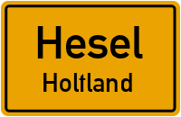 Leeraner Straße in HeselHoltland