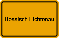 Hessisch Lichtenau in Hessen