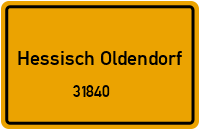 Straßen in 31840 Hessisch Oldendorf