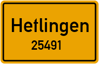 25491 Hetlingen