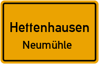 Waldstraße in HettenhausenNeumühle