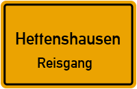 Weinbergstraße in HettenshausenReisgang