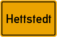 Ortsschild Hettstedt