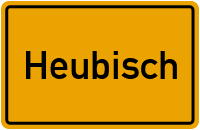 City Sign Heubisch