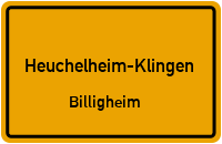 Klingbachstraße in Heuchelheim-KlingenBilligheim