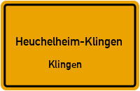 Bahnhofstraße in Heuchelheim-KlingenKlingen