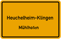 Untermühle in Heuchelheim-KlingenMühlhofen