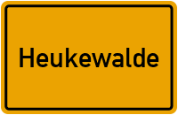 City Sign Heukewalde
