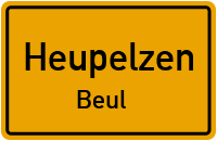Birkenweg in HeupelzenBeul