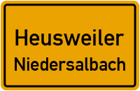 Holunderweg in HeusweilerNiedersalbach