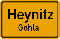 Straßen in Heynitz Gohla
