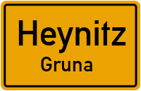 Straßen in Heynitz Gruna
